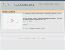 Tablet Screenshot of cgrconsulting.org